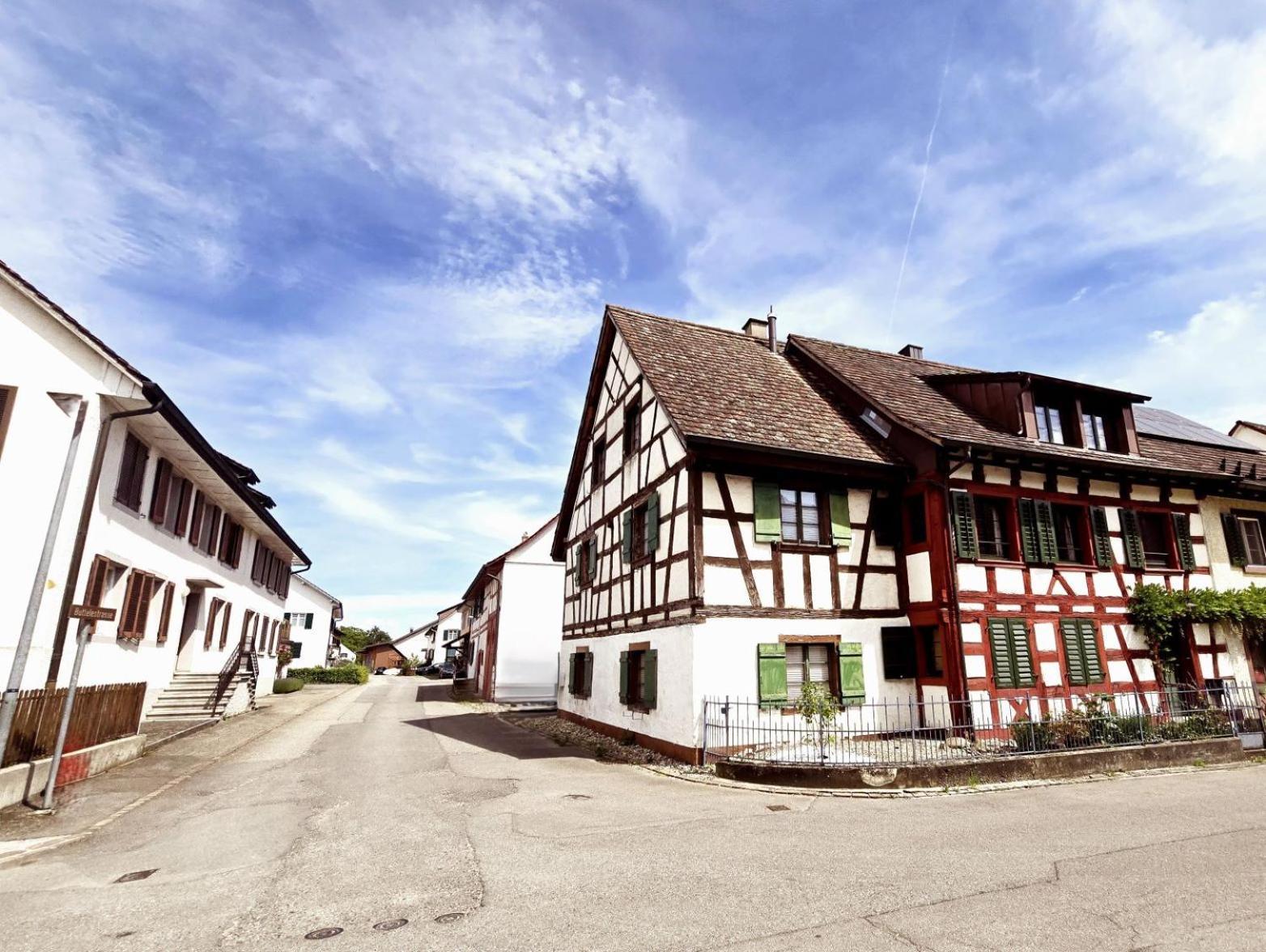 Ramsen Chalet Happy Cow - Top Lage Naehe Bodensee, Rheinfall, Schaffhausen & Zuerich - Laendliche Idylle Mit Privat-Parkplatz Und Viel Komfort - 120M2 - 3 Stockwerkeヴィラ エクステリア 写真